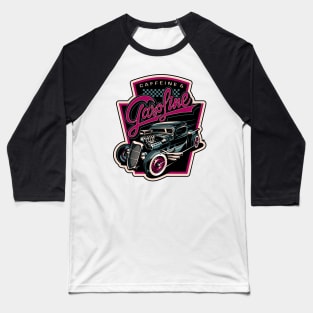 Vintage car caffeine and gasoline Baseball T-Shirt